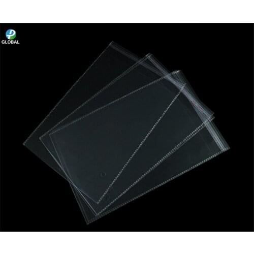 5000pcs 7.5*14cm Small Size Clear Candy Cookie Jewelry Resealable Packing pouch Packaging Bag Self Adhesive seal Plastic Opp Bag