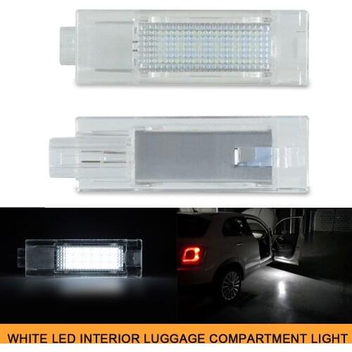 For Fiat 500L 500X Grande Punto 199 334 Alfa Romeo Giulietta Giulia Spider 147 159 Car Interior Footwell Lighting LED Door Light
