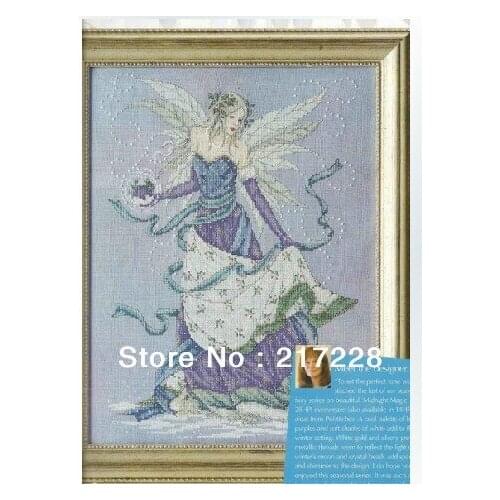14CT Winter Fairy Joan Elliott collection Cross Stitches Kit Set 40*50cm CS-105WM