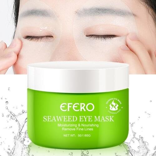 50pcs Collagen Eye Mask Seaweed Algae Eye Patches for Dark Circle Hydrating Eye Pad Anti-Wrinkles Nourishing Eye Patch Eye Masks