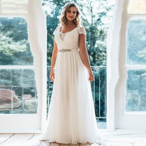 Pearl Diary Chiffon Wedding Dresses
