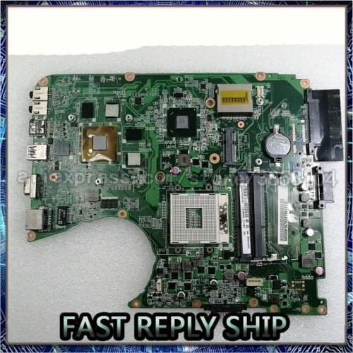 SHELI A000081570 DABLDDMB8D0 Laptop Motherboard For Toshiba Satellite L750 L755 Main Board REVD HM65 DDR3