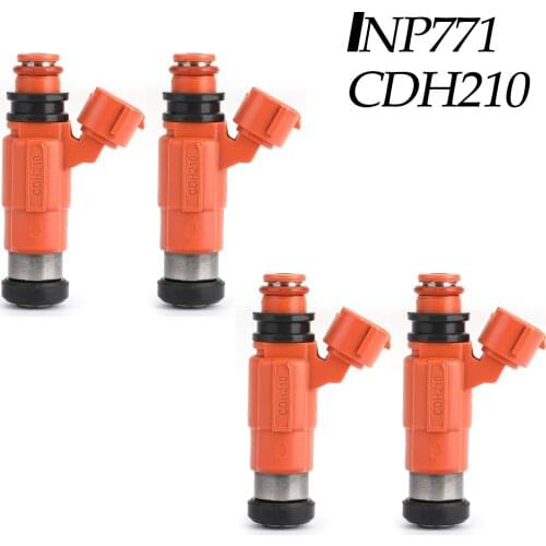 Artudatech 842-12223 INP771 4PCS Fuel Injectors CDH210 880887T For Yamaha F115 HP Outboard for Mitsubishi Eclipse Galant