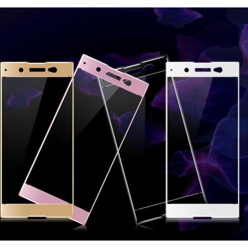ShuiCaoRen For Sony Xperia XA1 Ultra Tempered Glass 9H 3D Full Cover Explosion-proof Screen Protector Film For Sony XA1 Ultra