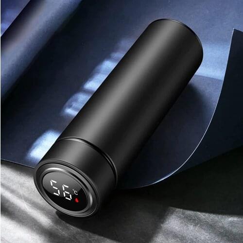 Smart Insulation Cup temperature display Mens and womens portable personalized coffee cups Business in-Car insulation cup