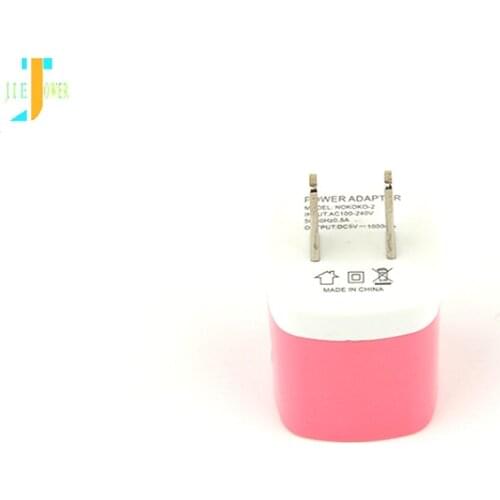 500pcs/lot Charger Adapter 5V 1A US Plug Wall Charger AC Power Adapter Home Charger for IPhone 7 for IPod Huawei Xiaomi HTC LG