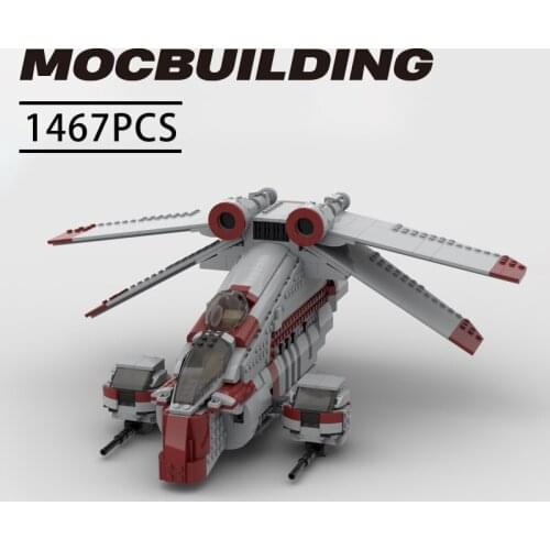 Star Movie MOCMulti Altitude Assault Transport Space Wars MOC building block Set Assembly Model Puzzle collection Bricks toys