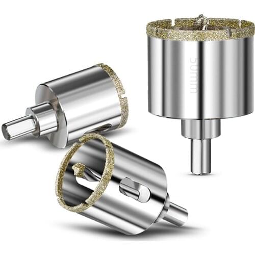 1PCS Diamond Hole Saw Cutter 16 - 120mm Drill Bit With Pilot Drill Tile Glass Marble