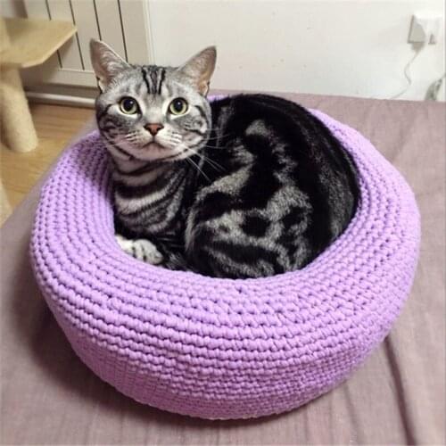 1 Pcs Hand-knit Rugs Woven Thread Crocheted Basket Blanket 100g Braided Rope DIY Yarn Newly