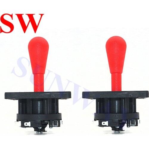 2PCS/Lot COMPETITION ARCADE FIGHTER 4/8 WAY JOYSTICK HAPP style joystick/American arcade joystick for ARCADE JAMMA Machine Part