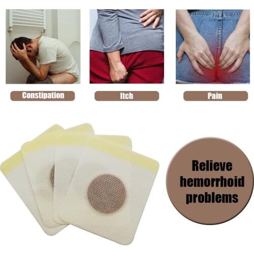 20PCS Hemorrhoids Belly Button Patch Powerful Treat Nternal External Hemorrhoids Anus Itching Anal Fissure Bleeding Plaster