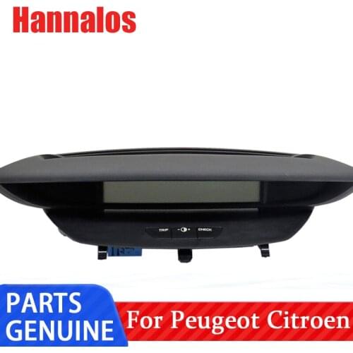 6106WA 6106VZ combination meter assembly The middle display meter assembly odometer for Citroen C4 VTS VTR C4pallas