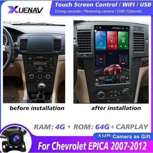 2DIN car radio Android stereo receiver for Chevrolet EPICA 2007 2008 2009 2010 2011 2012 car video multimedia MP3 player