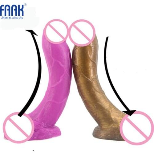 FAAK Big Dildo Anal Plug Ass Massage Vagina Masturbate Butt Plug Anal Dildo Sex Toys for Woman Man Sex Shop Adult Sex Product