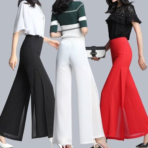 High Waist Dance Pant Women Long Pants Harem Modal Dancing Trouses Wide Belly Dance Trouser Tribal Fitness Harem Pants Red White