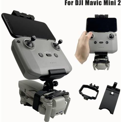For DJI Mavic Mini 2 Drones Gimbal Stablizer Handheld Ground Shooting Holder Remote Control Bracket Mount Stents UAV Accessories