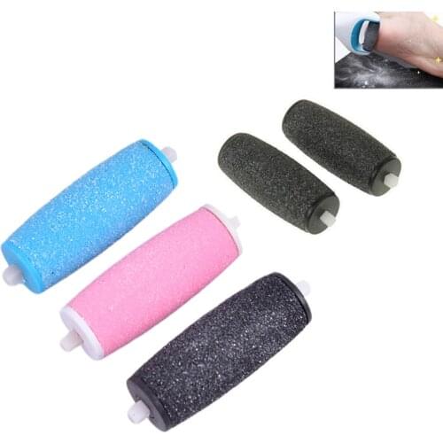 2Pcs Dull Polish Foot care tool Heads Hard Skin Remover Refills Replacement Rollers For Scholls File Feet care Tool