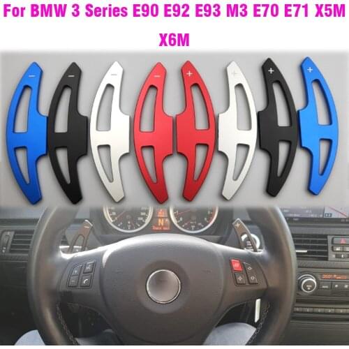 K-Car Steering Wheel Paddle Extend Shifter Shift Gear Paddle Extension For BMW 3 Series E90 E92 E93 M3 E70 E71 X5M X6M