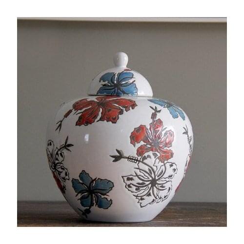 Jingdezhen pottery classical blue and white porcelain creative tabletop ceramic decoration living room display