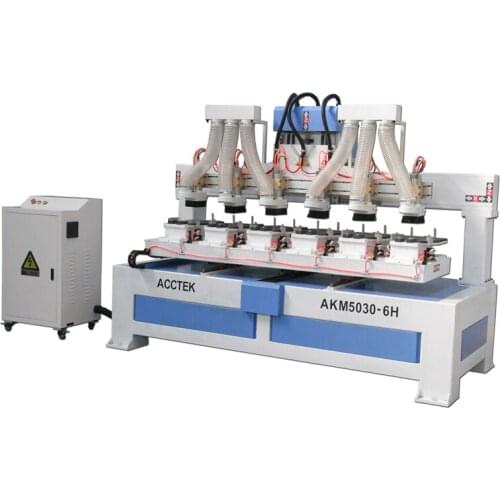 Chinese Pen Hold Table Tennis Paddle Drilling Machine AKM5030-6R
