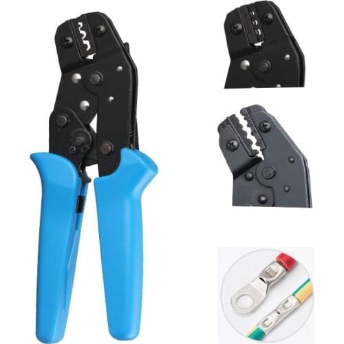 Euporean stype Crimping pliers non-insulated terminals and connectors ratchet crimping tool pliers hand tools