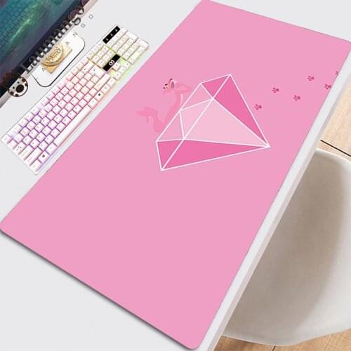 Pads Mouse Computer Accessories Mats Gaming Mats Cheap Laptop Mause Xxl Gamer Keyboard Desk Large Mouse Pads Kawaii Pink Panther