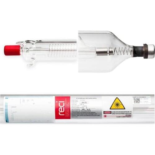 Reci W2 Laser Tube 90W-100W 1200*80mm for Co2 Laser Engraving/cutting Machines