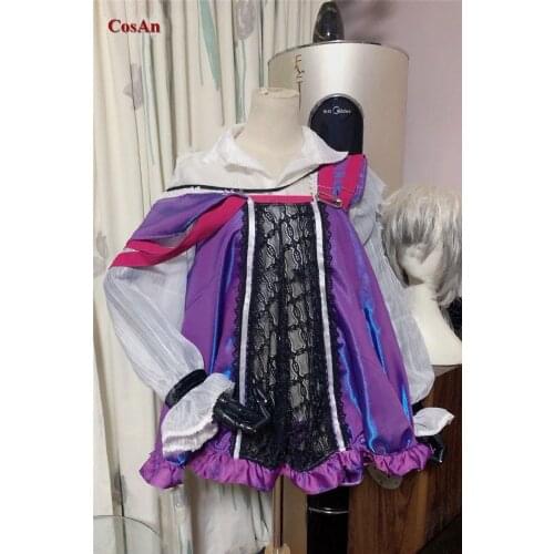 Hot Game Arknights Shamare Cosplay Costume Full Set Female Lovely Uniform Dress Activity Party Role Play Clothing Custom-Make