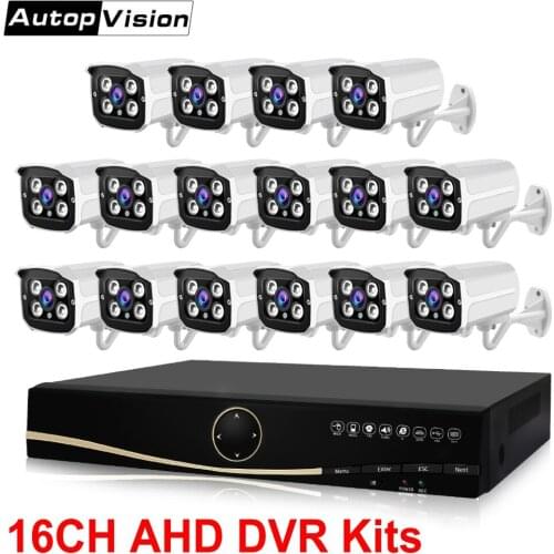 LS-AKA2 16CH AHD DVR System 1080P HDMI CCTV DVR Waterproof IR Outdoor Indoor Security Camera Kit Surveillance Cameras System
