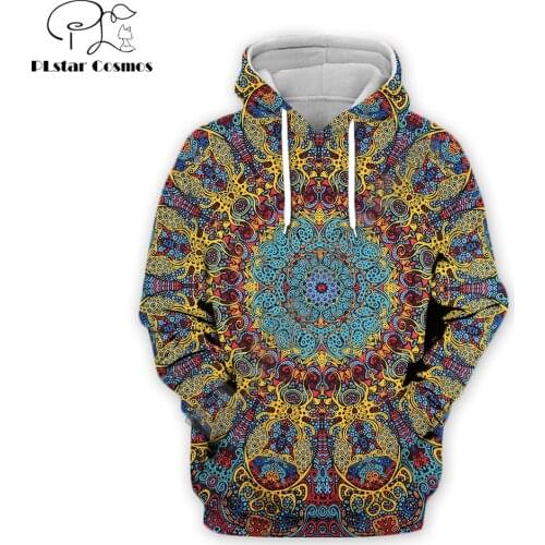 Fashion Psychedelic style Hoodie Beautiful Trippy pattern 3D Printed Harajuku Sweatshirt Unisex Casual Pullover sudadera hombre