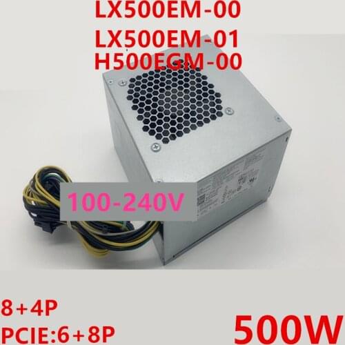 New Original PSU For Dell 3620 3670 3967 3980 3020 7020 9020 8Pin 500W Power Supply LX500EM-01 H500EGM-00 HU365EM-00 L290AM-00