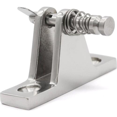 Deck Hinge Marine Boat Deck Hinge Mount Bimini Top Fitting Deck Hardware Boat Parts Accessories Marine Hardware