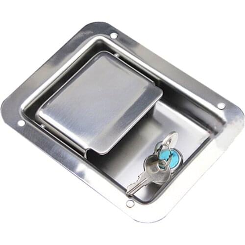 Free shipping truck lock Door Hardware Lock Electric cabinet lock fire box toolcase lock Industrial equipment door handle knob