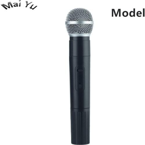 Real Handheld Microphone Model 1 : 1 Simulation Activity Show False Singing for Activity Show Recording