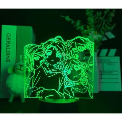 Anime LED Night Light Wonder Egg Priority Ai Ohto for Home Decor Kids Birthday Gift Nightlight Mange 3D USB Battery Powered Lamp