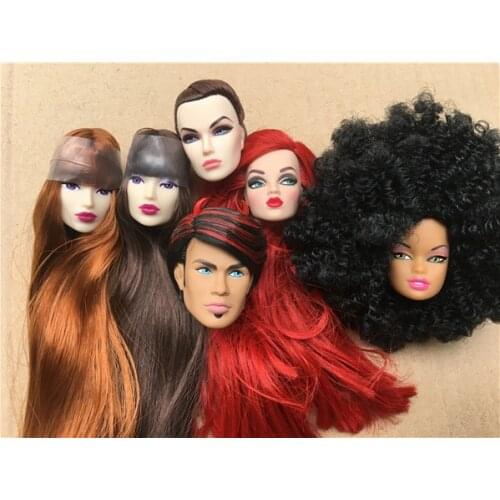 Vintage Rare Limited Collection Dasha Jett Poppy Parker Elise 1/6 FR Fashion Royalty Integrity MZ Heads Make Up Practice Heads