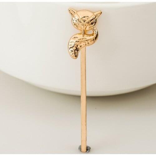 Fashion Women Gold Silver Animal Flower Hairpin Hair Clip Hair Accessories Gift Gold Color Hair Clip Barrette For Women Girl