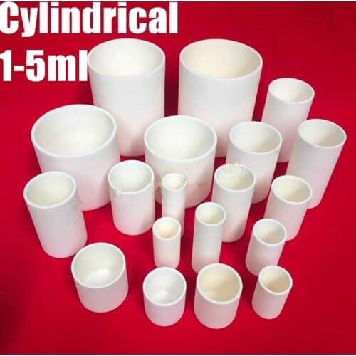 Alumina crucible 30ml high purity metal casting crucible