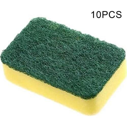 10pcs cleaning wipes High density sponge Home Dishwashing and cleaning Strong water absorption Double side effect