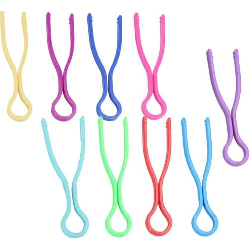 180Pcs Sewing Machine Bobbin Buddies Plastic Spool Clamp Thread Control Holder Sewing Machine DIY Thread Bobbins Accessories