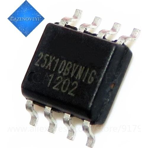 5pcs/lot W25X10BVSNIG 25X10BVNIG SOP-8 In Stock