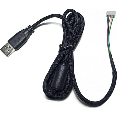 82.68in Durable Nylon Rope Braided Material Fast Data Transfer Mouse Cables for logitech G302/G402/G502/G400S Mouse