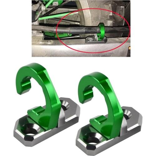 Motorcycle Accessary Brake Cable Line Clam Rear/ Front for Kawasaki KX125 90-93 KX250 90-93 KLX140G 17-19