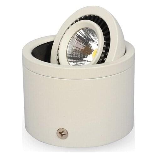 Free shipping White shell Super Dimmable 10w/15w Surface mounted down lights,advantage products,high quality downlight AC85-265V