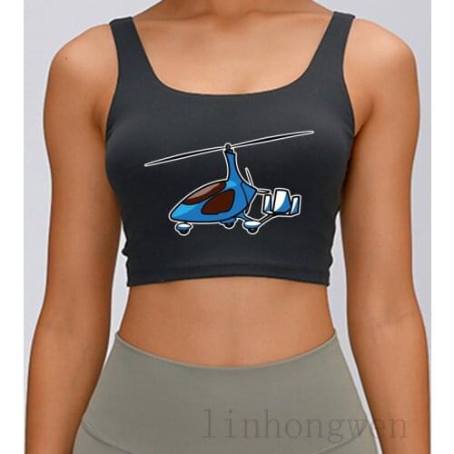 Gyrocopter Tank Top Graphic Pattern Summer Style Casual O Neck Normal Personalized Top Tees Vest