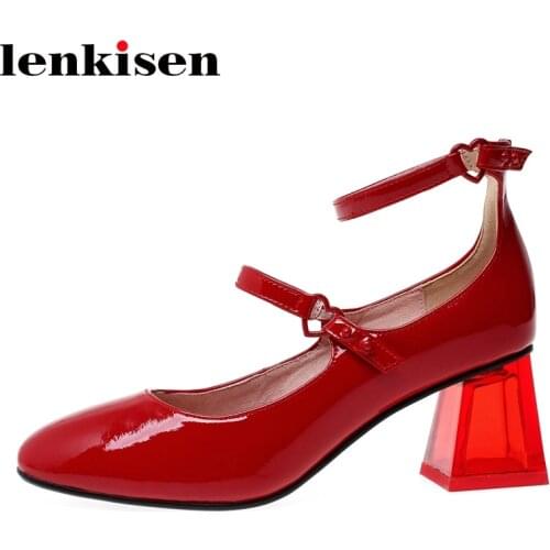 Женские туфли Мэри Джейн Lenkisen China At AliExpress