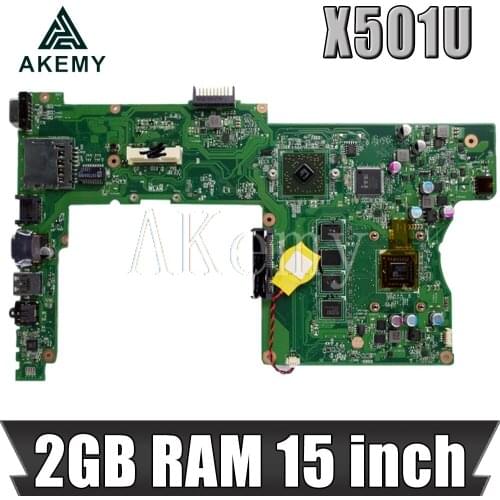 X501U Motherboard With 2GB RAM For Asus X501U Laotop Mainboard 15 inch