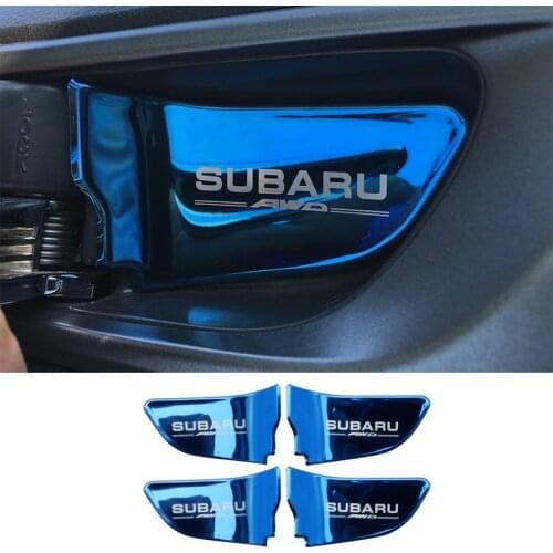 For Subaru Xv Impreza STI 2014 2012015 2016 2017 Forester Outback Legacy 2013-2018 Car Interior Door Handle Bowl Cover Patch