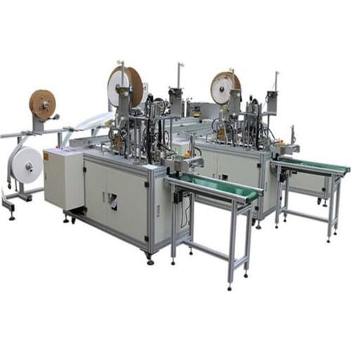 Nebulizer Machine with Mask Parts for Mask Machine 3d Folding Mask Machine Mask Production Line