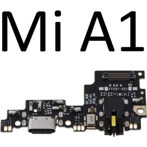 2021 New Power Charger Dock USB Charging Port Plug Board Microphone Mic Flex Cable for Mi A2 Lite A1 A3 Mobile Phone Accessories